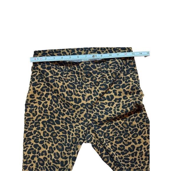 Time & Tru womens leopard print pants sz 4-6 - Picture 4 of 6